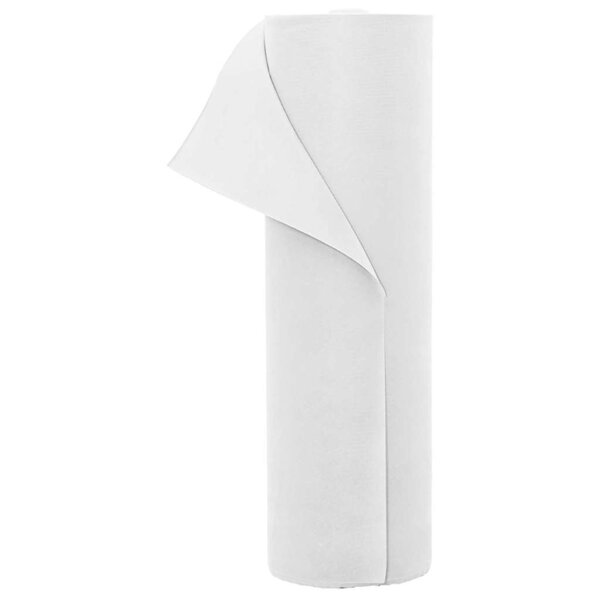 vidaXL Fleece de protection des plantes contre le gel Blanc