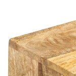 vidaXL Meuble TV 97 x 35 x 47 cm Bois de manguier massif