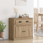 vidaXL Haut Armoire avec tiroir Chêne artisanal 70 x 35 5 x 67 5 cm