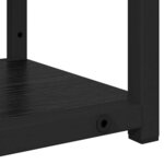 vidaXL Étagère Murale Chêne noir 80 x 21 x 78 5 cm Bois d'ingénierie