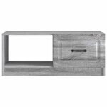 vidaXL Table basse Sonoma gris 90 x 50 x 37 cm Bois d'ingénierie