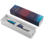 PARKER IM Premium Submerge  Stylo bille  Dégradé de bleu  recharge bleue pointe moyenne  Coffret cadeau