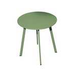 Table basse de jardin en acier massai 45 cm