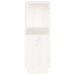 vidaXL Bibliothèque/Séparateur de pièce Blanc 51x25x70 cm Pin solide