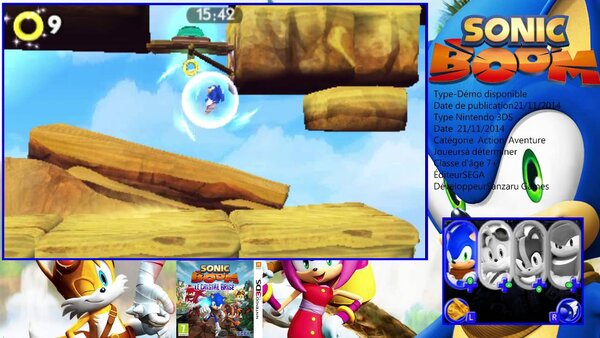 Nintendo sonic boom : le cristal brisé (nintendo 3ds/2ds)