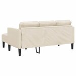 vidaXL Ensemble de Canapés 2 Pièces Lin 173 x 131 x 67 cm tissu