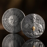 Monnaie CYBORG Dual Essence 2 Oz Argent 2000 Francs Cameroon 2026 (PRÉCOMMANDE)