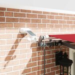 vidaXL Auvent Rétractable with Rouge 400 × 350 cm tissu