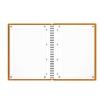 MEETINGBOOK A4+ 160p 90g lignée 6mm couverture polypro OXFORD