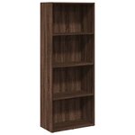 vidaXL Bibliothèque chêne marron 60x30x152 cm bois d'ingénierie