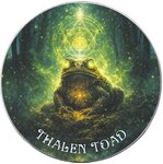 Pièce de monnaie en Argent 1 Dollar g 31.1 (1 oz) Millésime 2026 Forest Totems IV THALEN TOAD