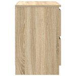 vidaXL Meuble TV chêne sonoma 60x35x54 cm bois d'ingénierie