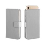 MUVIT SLIDECOVER Folio Universel - Argent - Metal - Taille M