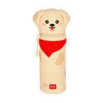 Legami KA0025 - Trousse 2 en 1 en Silicone Golden "Fur-ever Friends" - Kawaii
