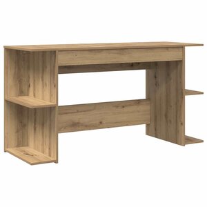 vidaXL Bureau Autre chêne artisanal 140 x 50 x 75 cm Bois d'ingénierie