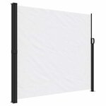 vidaXL Auvent latéral rétractable blanc 180x600 cm