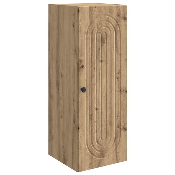 vidaXL Armoire Murale Chêne artisanal 33 x 34 5 x 90 cm