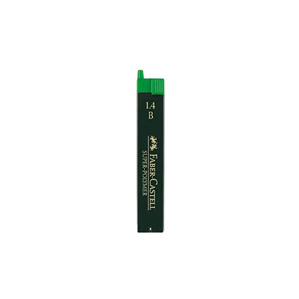 Etui de 6 Mines Super-Polymer pour porte-mines 1 4mm B FABER-CASTELL