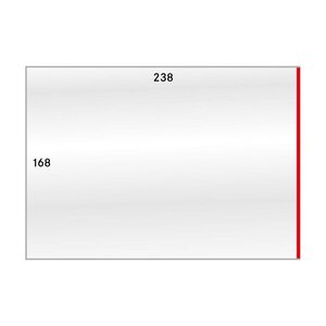 Gaines de protection 238 x 168 mm pour lettres  mini feuillets.