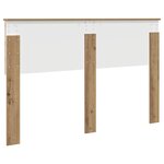 vidaXL Tête de lit Chêne artisanal 140 cm Bois d'ingénierie