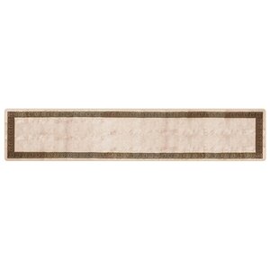vidaXL Coureur de Tapis MARSA Noir 80 x 400 cm Polyester et PVC