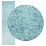 vidaXL Tapis OVIEDO à poils courts vert 80x250 cm