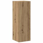 vidaXL Meubles TV muraux 3 Pièces chêne artisanal bois d'ingénierie