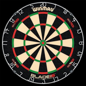 Karella 806907 - Tableau de fléchettes Blade 6 Dual Core Winmau