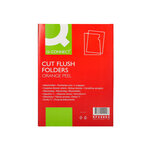 Pochette coin q-connect polypropylène grainé économique 12/100e incolore transparent boîte 100 unités