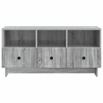 vidaXL Meuble TV Sonoma gris 102 x 34 5 x 50 cm Bois d'ingénierie