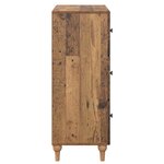 vidaXL Armoire à tiroirs Bois ancien 66 x 34 5 x 90 cm