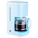 Bestron cafetière 1080 w bleu acm300evb