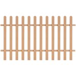 vidaXL Clôture à piquets WPC 200x120 cm