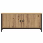 vidaXL Meuble TV Chêne artisanal 100 x 35 x 45 cm Bois d'ingénierie