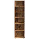 vidaXL Armoire à chaussures vieux bois 28x27x102 cm bois d'ingénierie