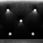 vidaXL Fauteuil noir velours