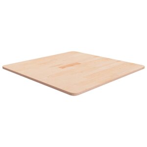 vidaXL Dessus de table carré 70x70x1 5 cm Bois chêne massif non traité