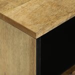vidaXL Cabinet de chevet 50x33x60 cm Bois massif de manguier