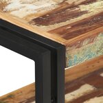 vidaXL Table console 90x30x75 cm Bois de récupération massif