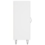vidaXL Buffet blanc 34 5x34x90 cm bois d'ingénierie