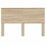 vidaXL Tête de lit Chêne Sonoma 150 cm Bois d'ingénierie