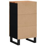 vidaXL Buffet avec 3 tiroirs 40x33 5x75 cm bois massif d'acacia