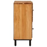 vidaXL Armoire latérale 80x33x75 cm bois massif d'acacia