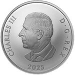 Pièce de monnaie en Argent 20 Dollars g 31.39 Millésime 2025 Crown Jewels WILLIAMSON DIAMOND BROOCH