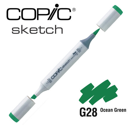 Marqueur à l'alcool Copic Sketch G28 Ocean Green