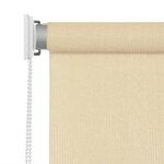 Vidaxl store roulant d'extérieur 100 x 230 cm couleur crème