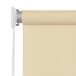 vidaXL Store roulant d'extérieur 100 x 230 cm Couleur crème