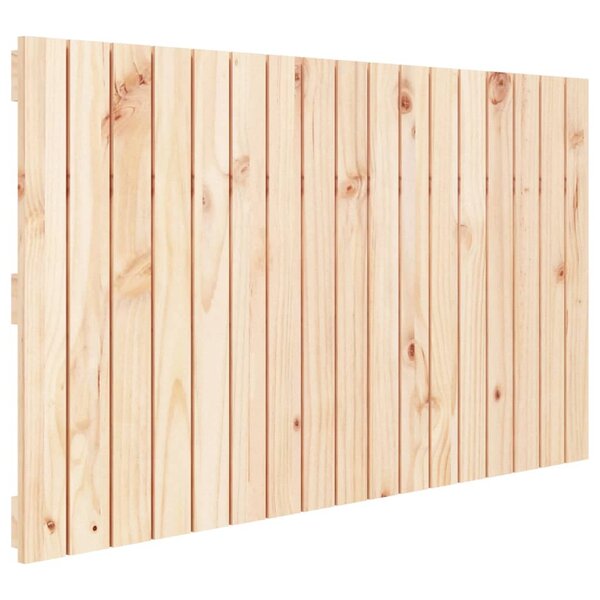 vidaXL Tête de lit murale 108x3x60 cm Bois massif de pin