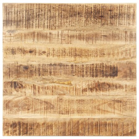 vidaXL Dessus de table Bois de manguier solide 25-27 mm 60x60 cm