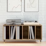 Meuble de rangement vidaXL en chêne artisanal 100x38x48 cm en bois d'ingénierie